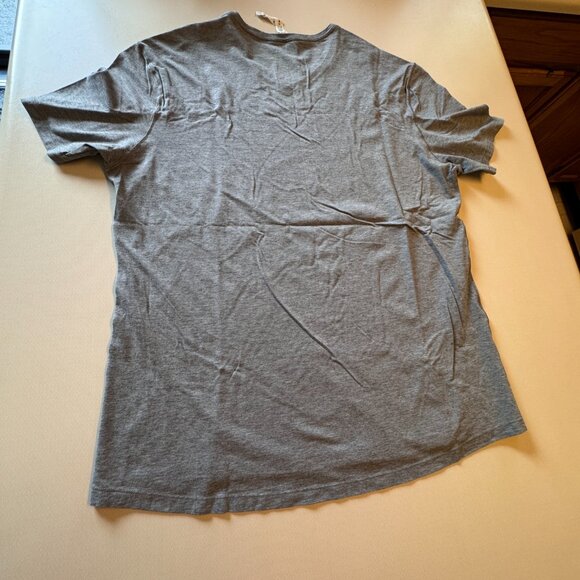 Lululemon Vneck Tshirt Mens XL Heather Gray Athleisure - Picture 4 of 5
